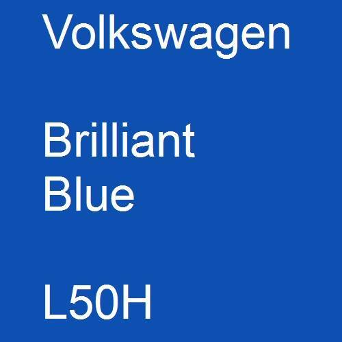 Volkswagen, Brilliant Blue, L50H.